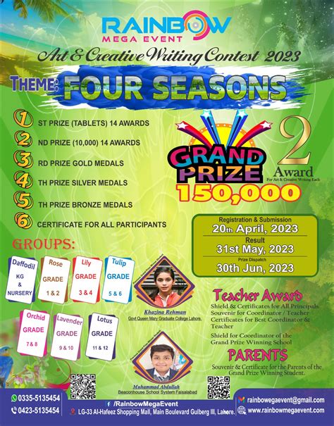 Rainbow Mega Event Result 2023 Announced .